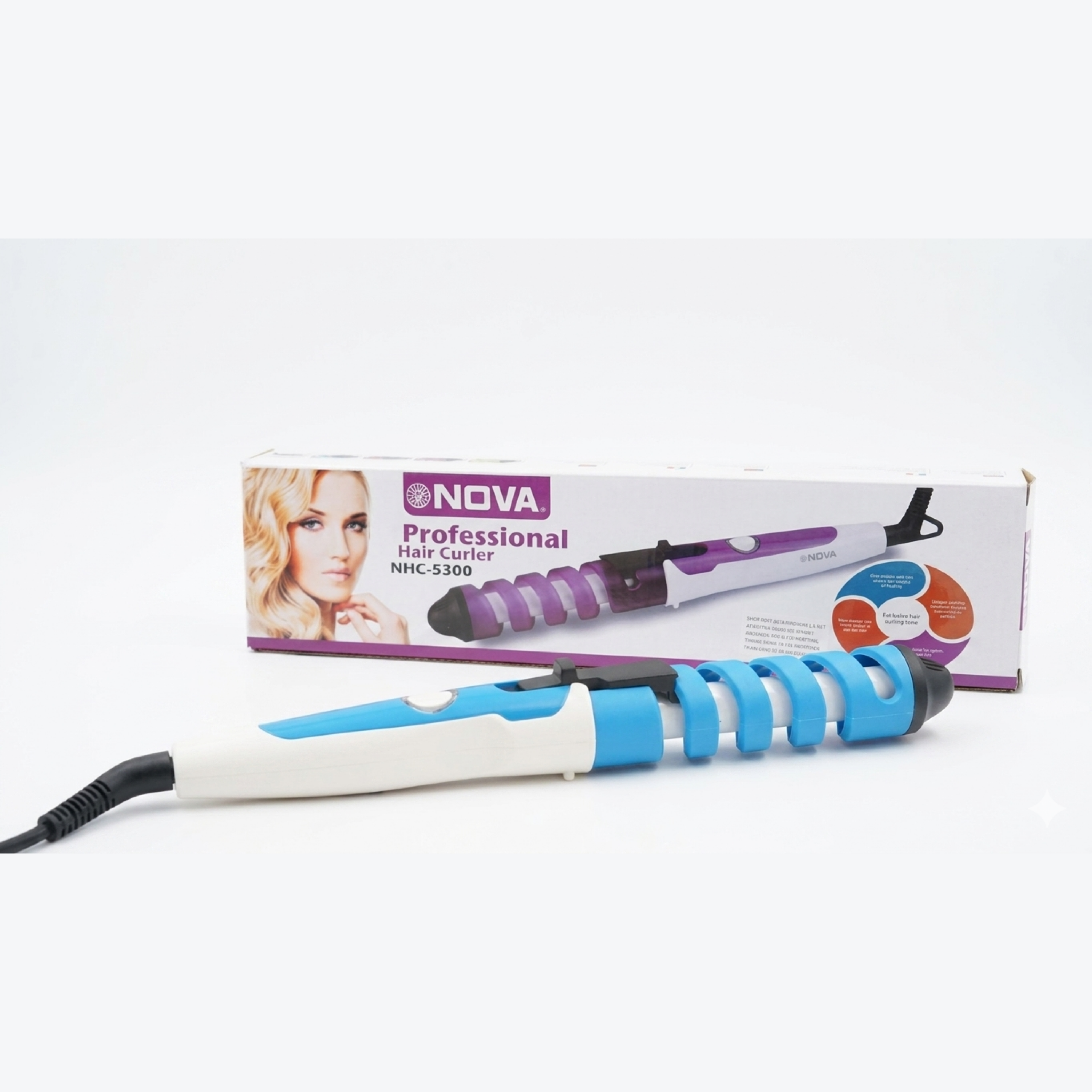 Plancha para el Cabello NOVA Professional hair curler